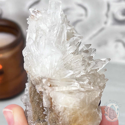 Clear Quartz Hedgehog Crystal Cluster