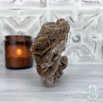 Desert Rose (Gypsum) Hedgehog Specimen