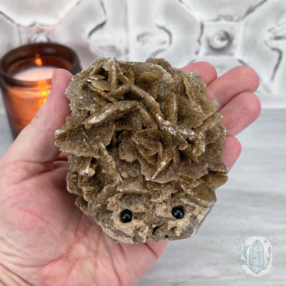 Desert Rose (Gypsum) Hedgehog Specimen
