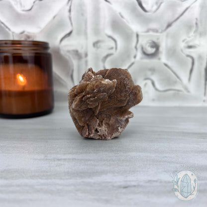 Desert Rose (Gypsum) Hedgehog Specimen