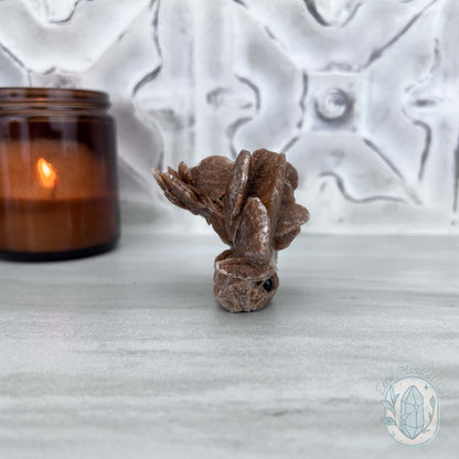 Desert Rose (Gypsum) Hedgehog Specimen