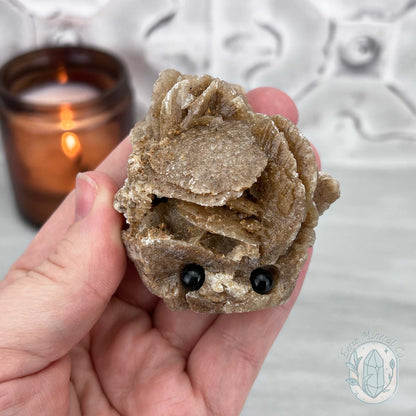 Desert Rose (Gypsum) Hedgehog Specimen