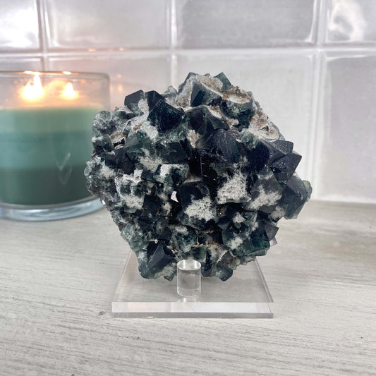 Diana Maria Mine Fluorite with Quartz