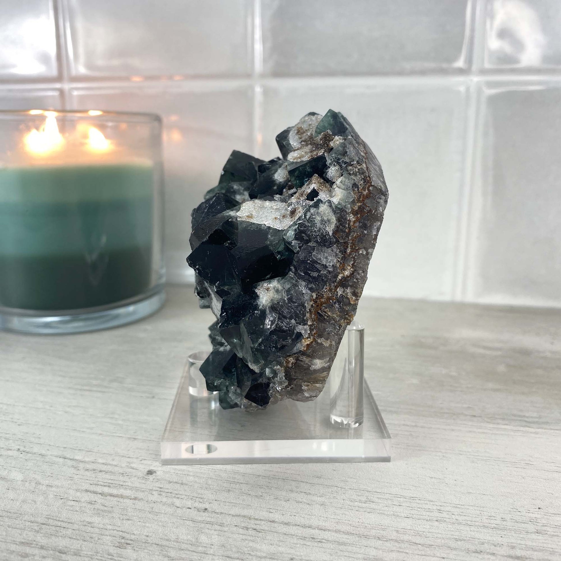 Diana Maria Mine Fluorite with Quartz