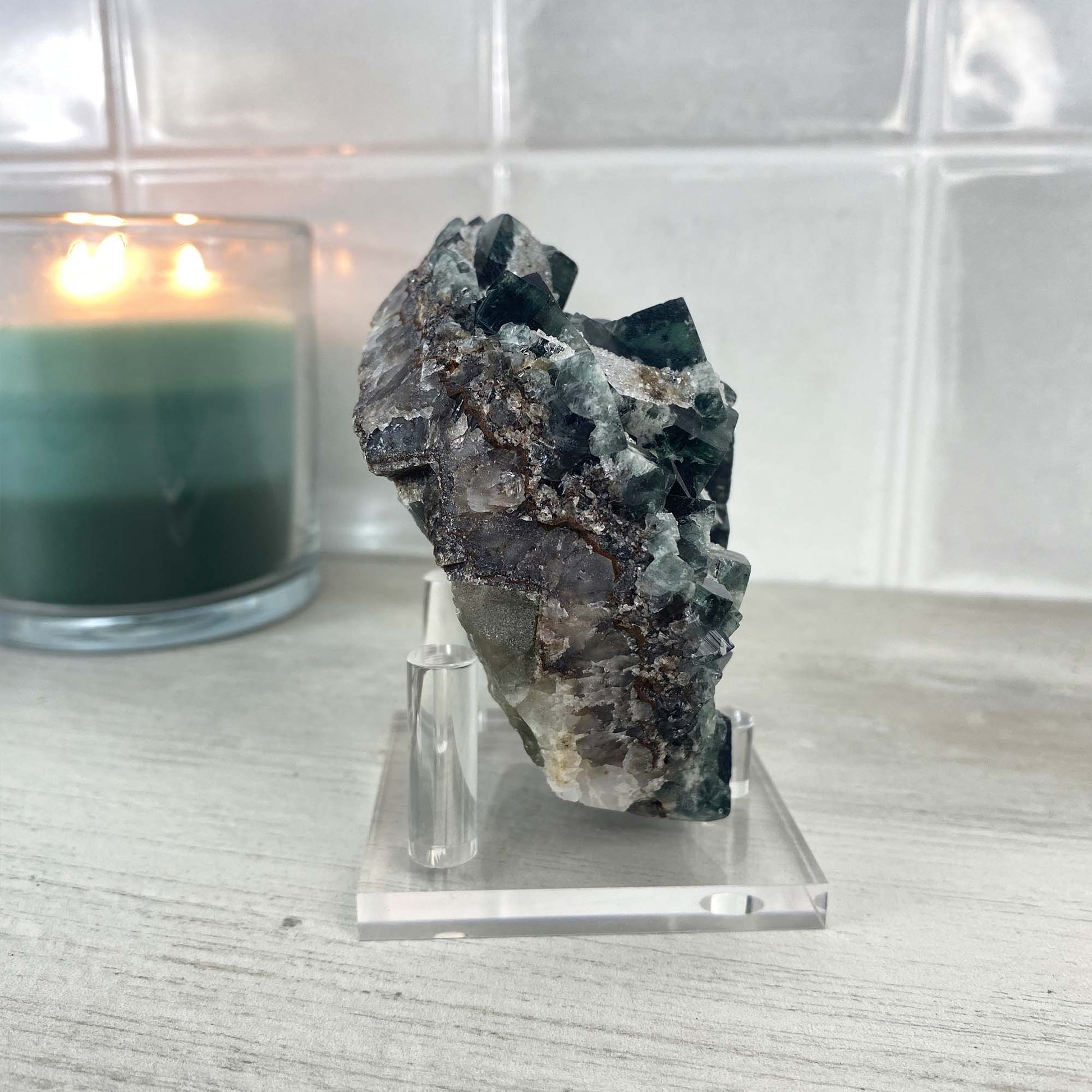 Diana Maria Mine Fluorite with Quartz