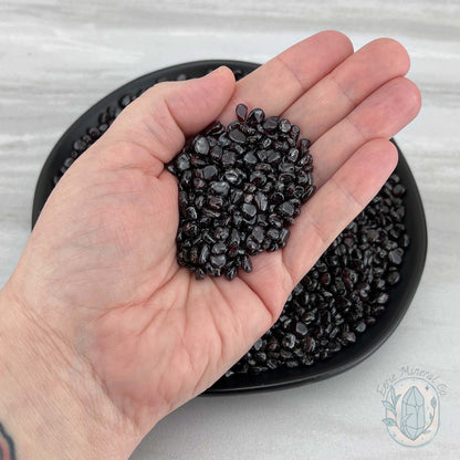 Polished Natural Garnet Crystal Chips