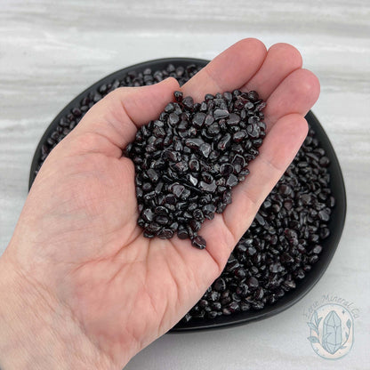 Polished Natural Garnet Crystal Chips