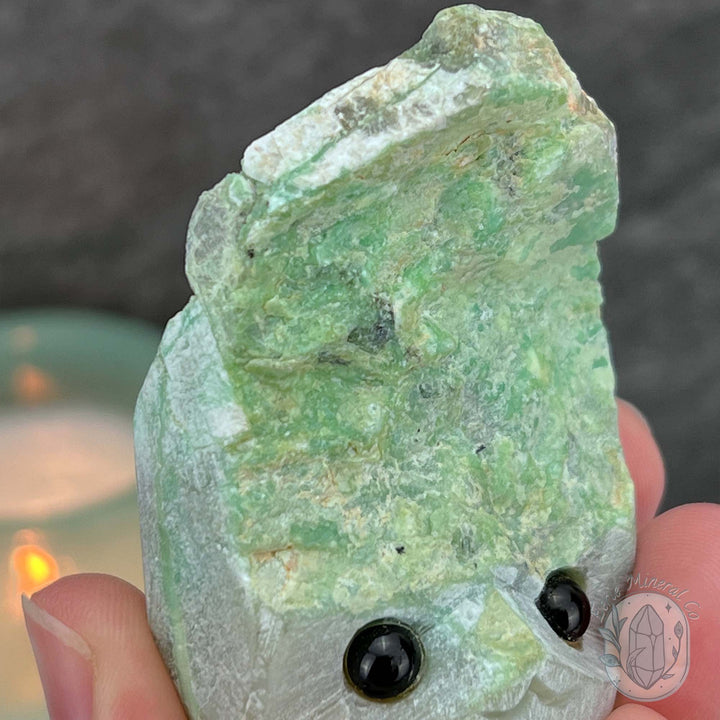 Green Moonstone Hedgehog Specimen