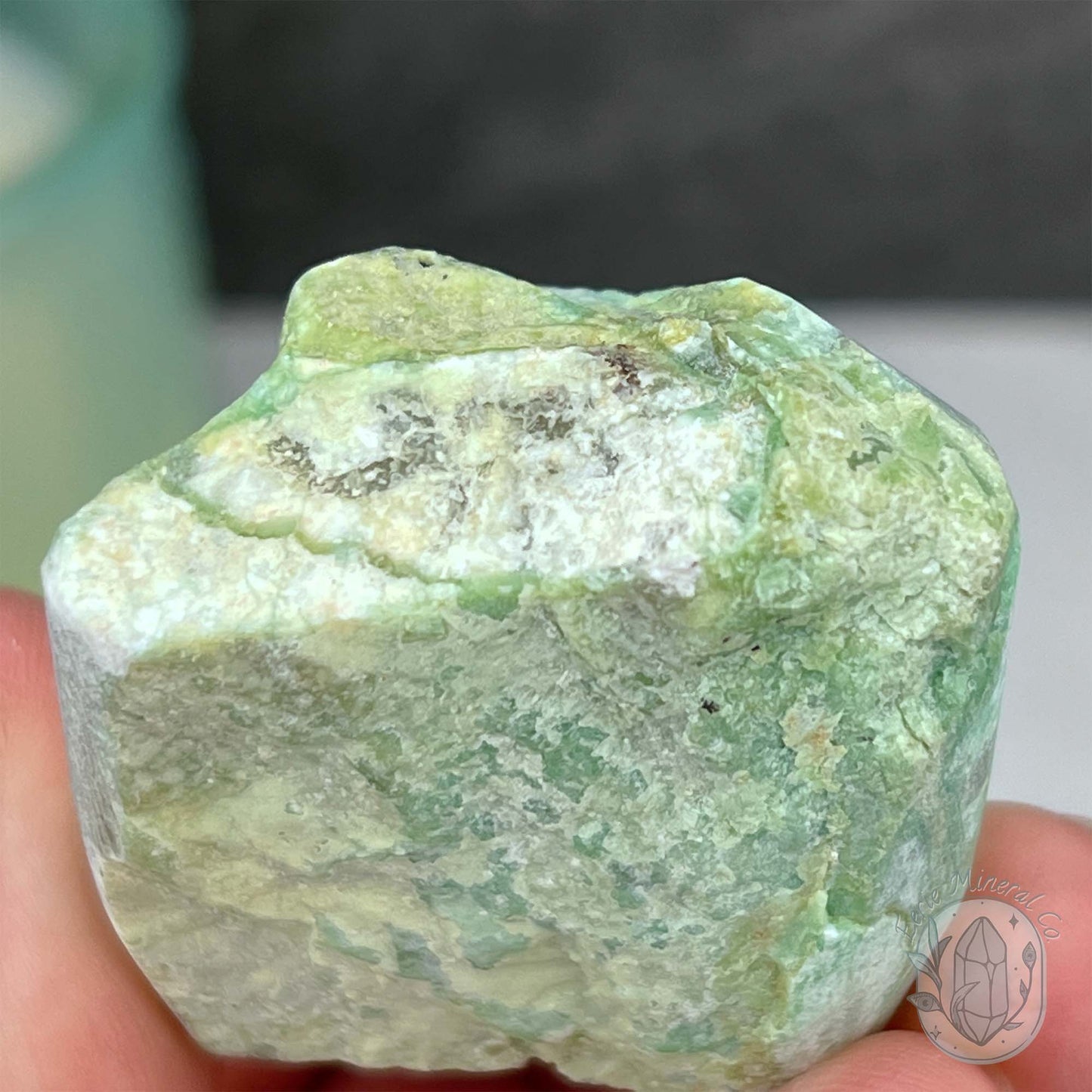 Green Moonstone Hedgehog Specimen