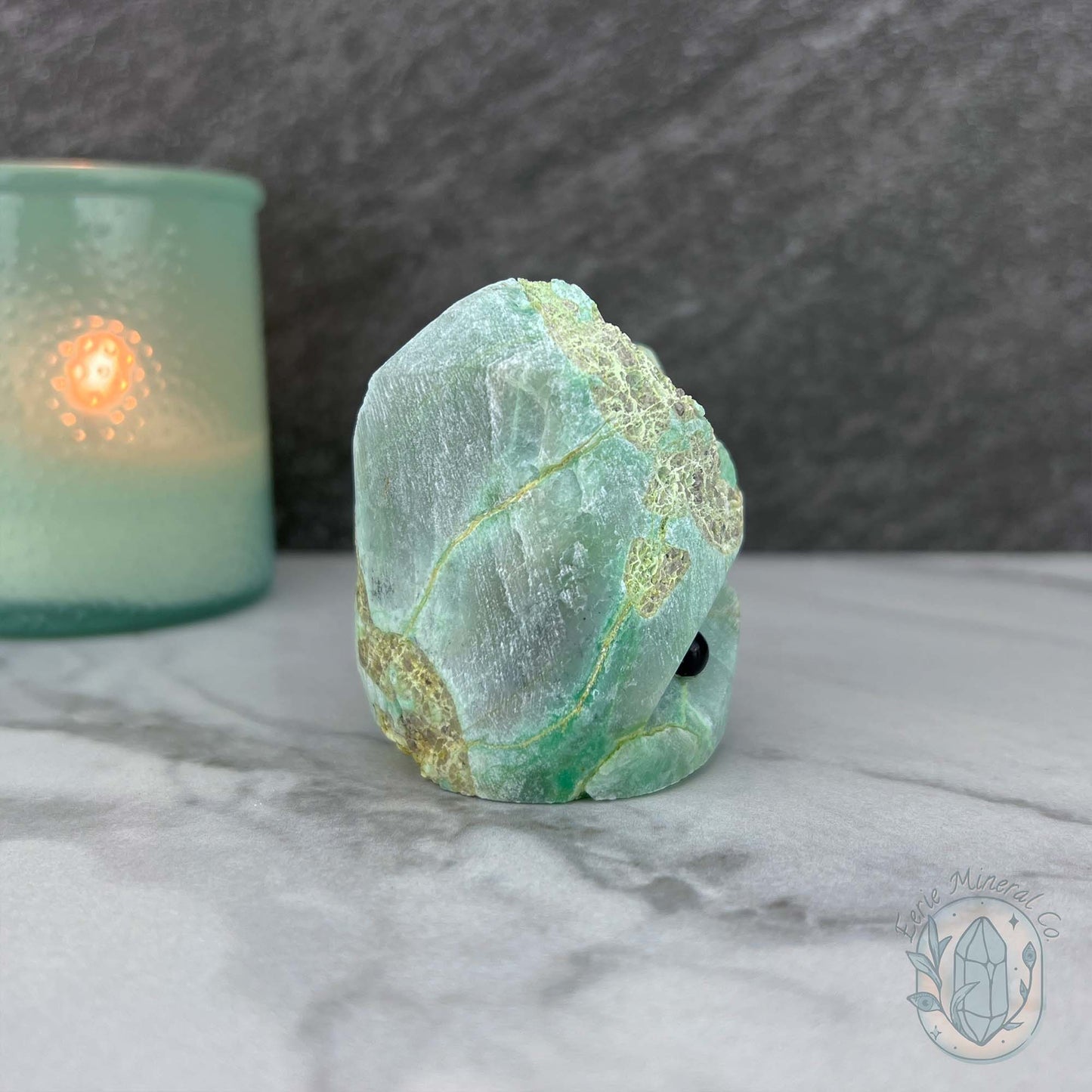 Green Moonstone Hedgehog Specimen