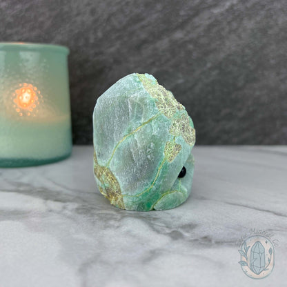 Green Moonstone Hedgehog Specimen