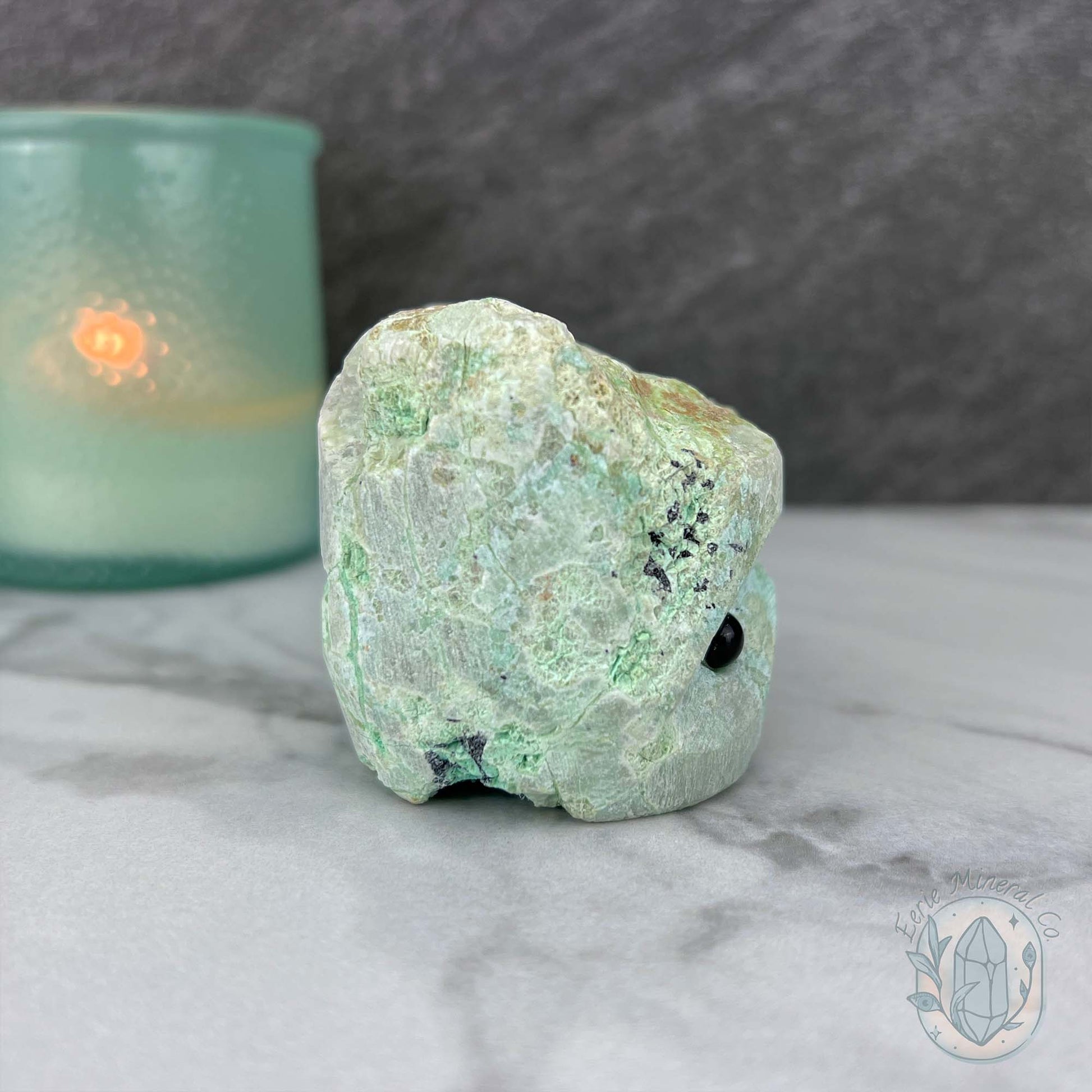 Green Moonstone Hedgehog Specimen