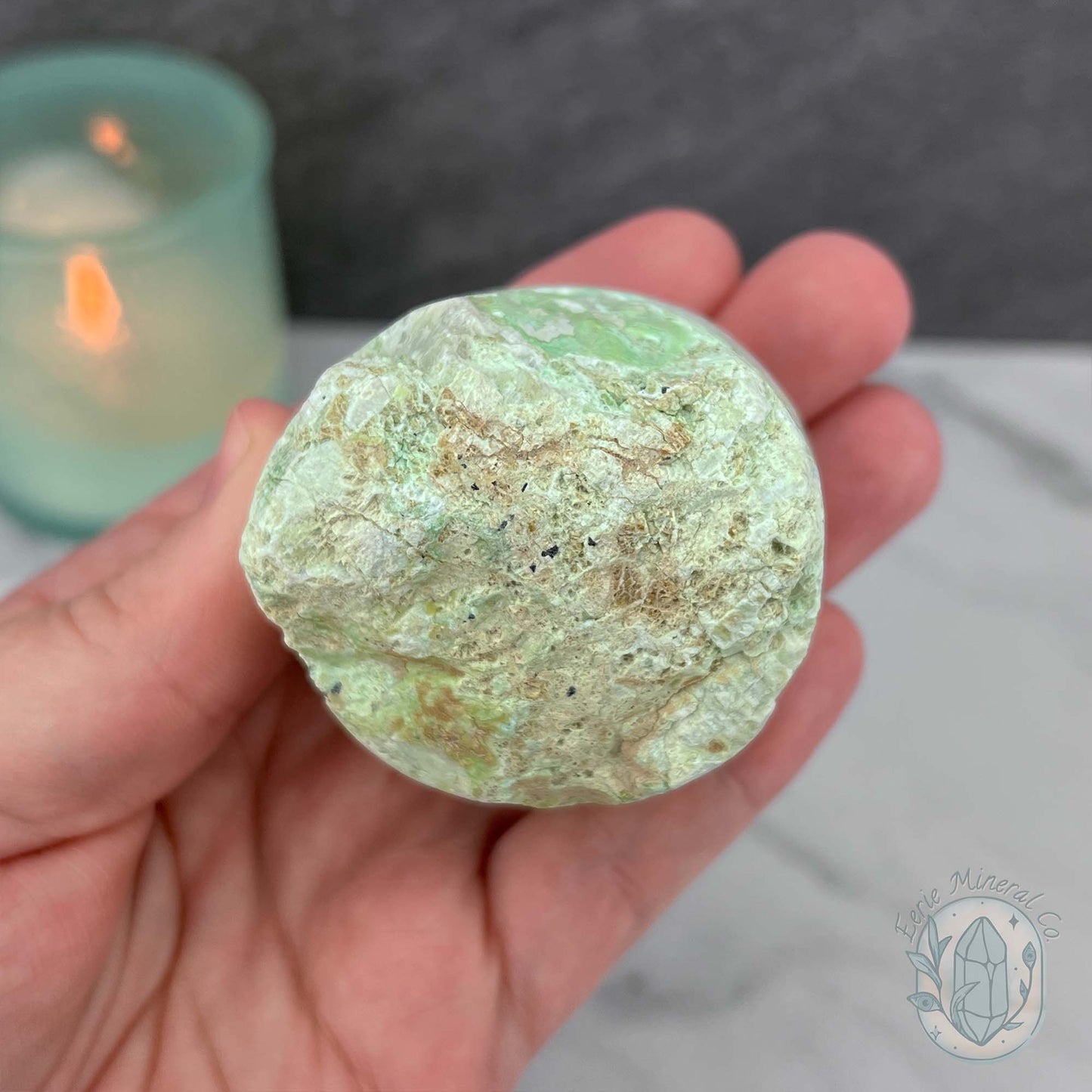 Green Moonstone Hedgehog Specimen