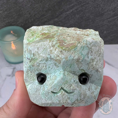 Green Moonstone Hedgehog Specimen