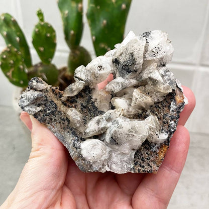 Hunan province natural calcite specimen