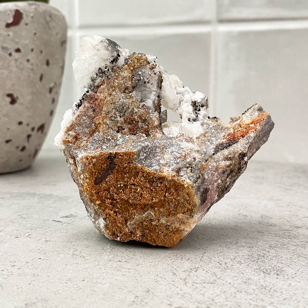 Hunan province natural calcite specimen
