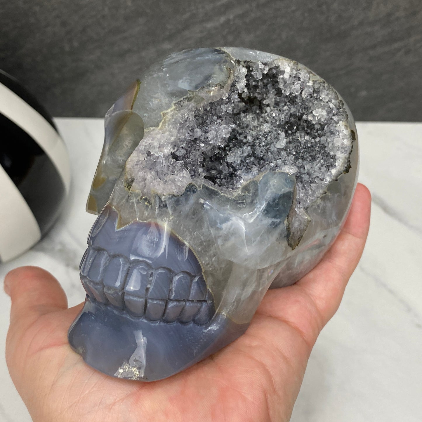 black-purple-grey-druzy-skull