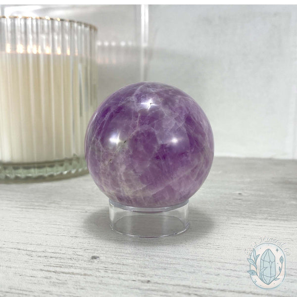 Polished Kunzite Sphere