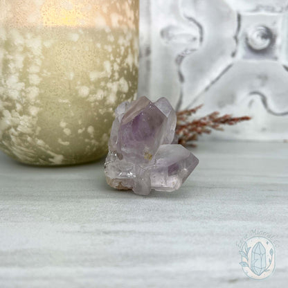 Lavender Colored Amethyst Crystal Cluster