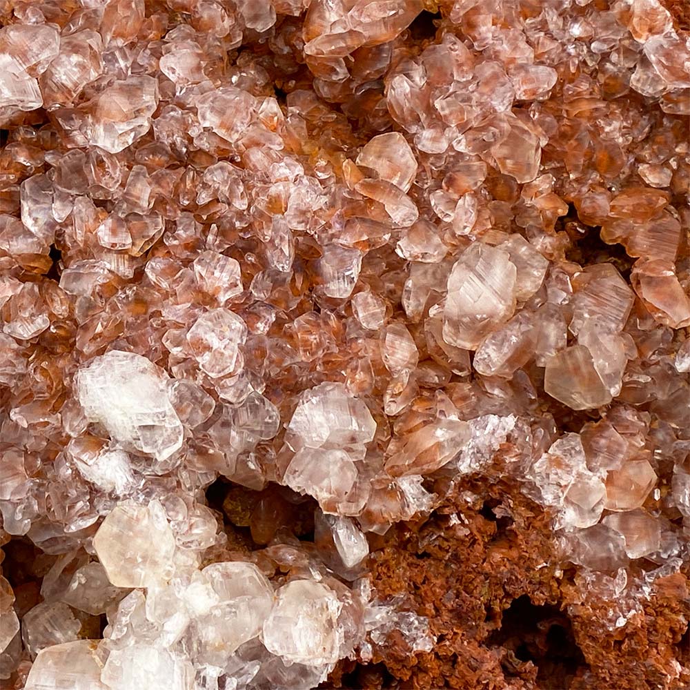 Lenticular (Red Pagoda) Calcite Specimen