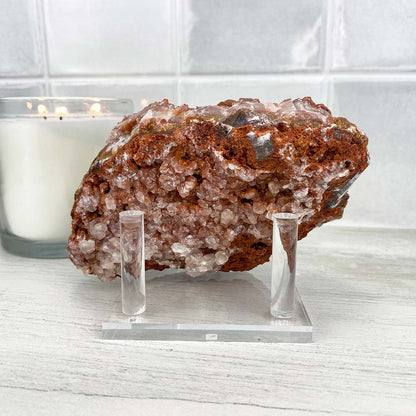 Lenticular (Red Pagoda) Calcite Specimen
