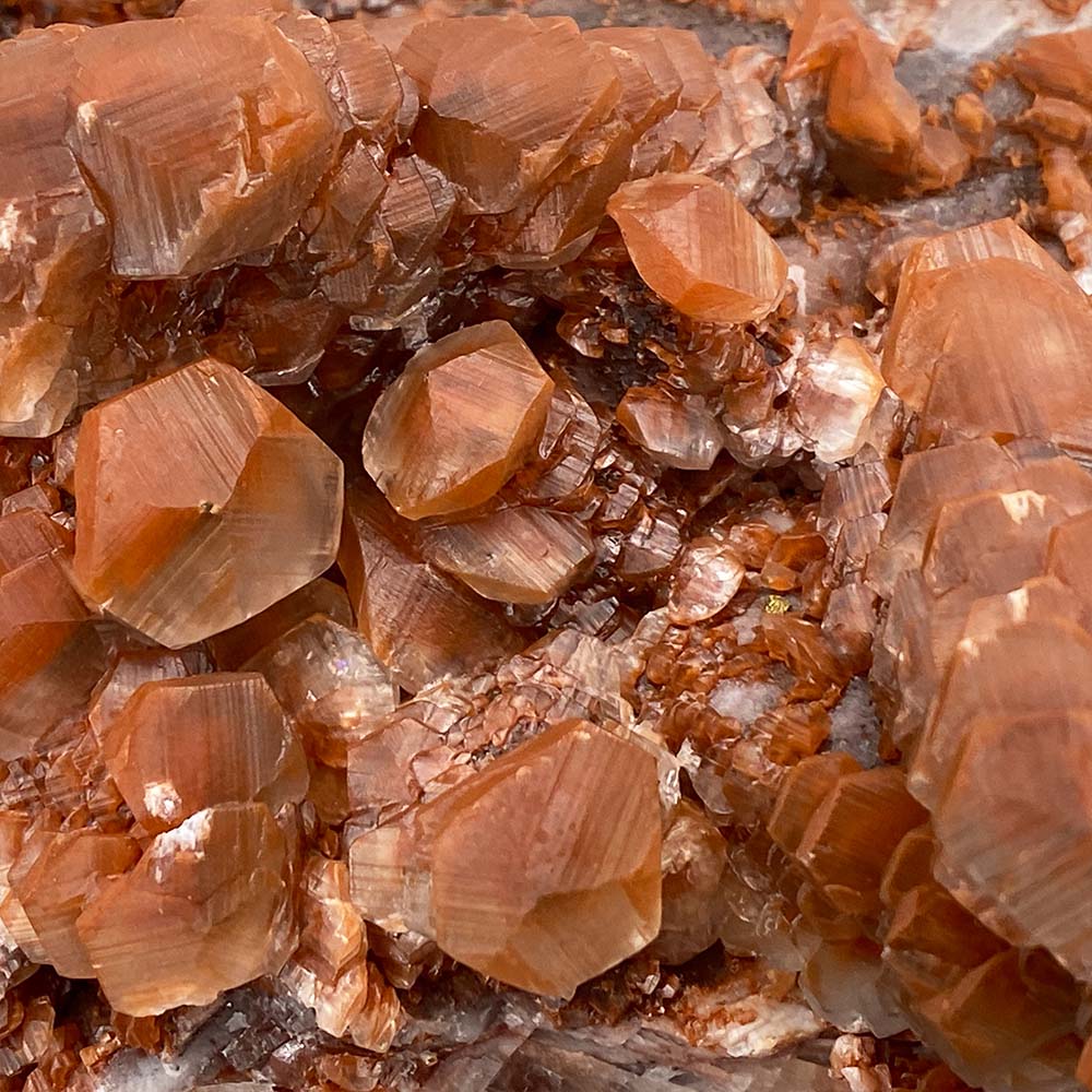 Lenticular (Red Pagoda) Calcite Specimen