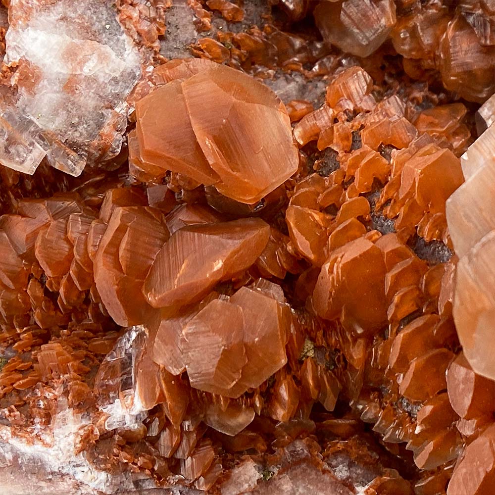 Lenticular (Red Pagoda) Calcite Specimen