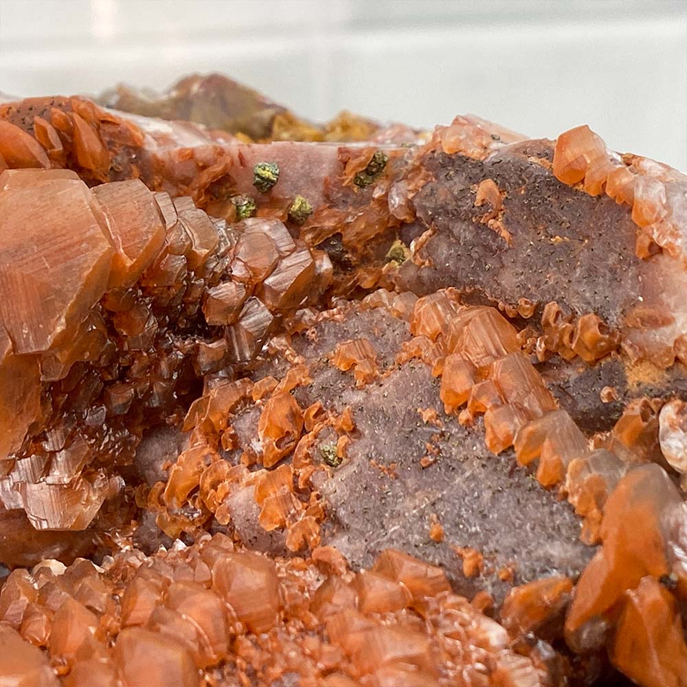 Lenticular (Red Pagoda) Calcite Specimen