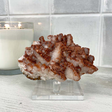 Lenticular (Red Pagoda) Calcite Specimen