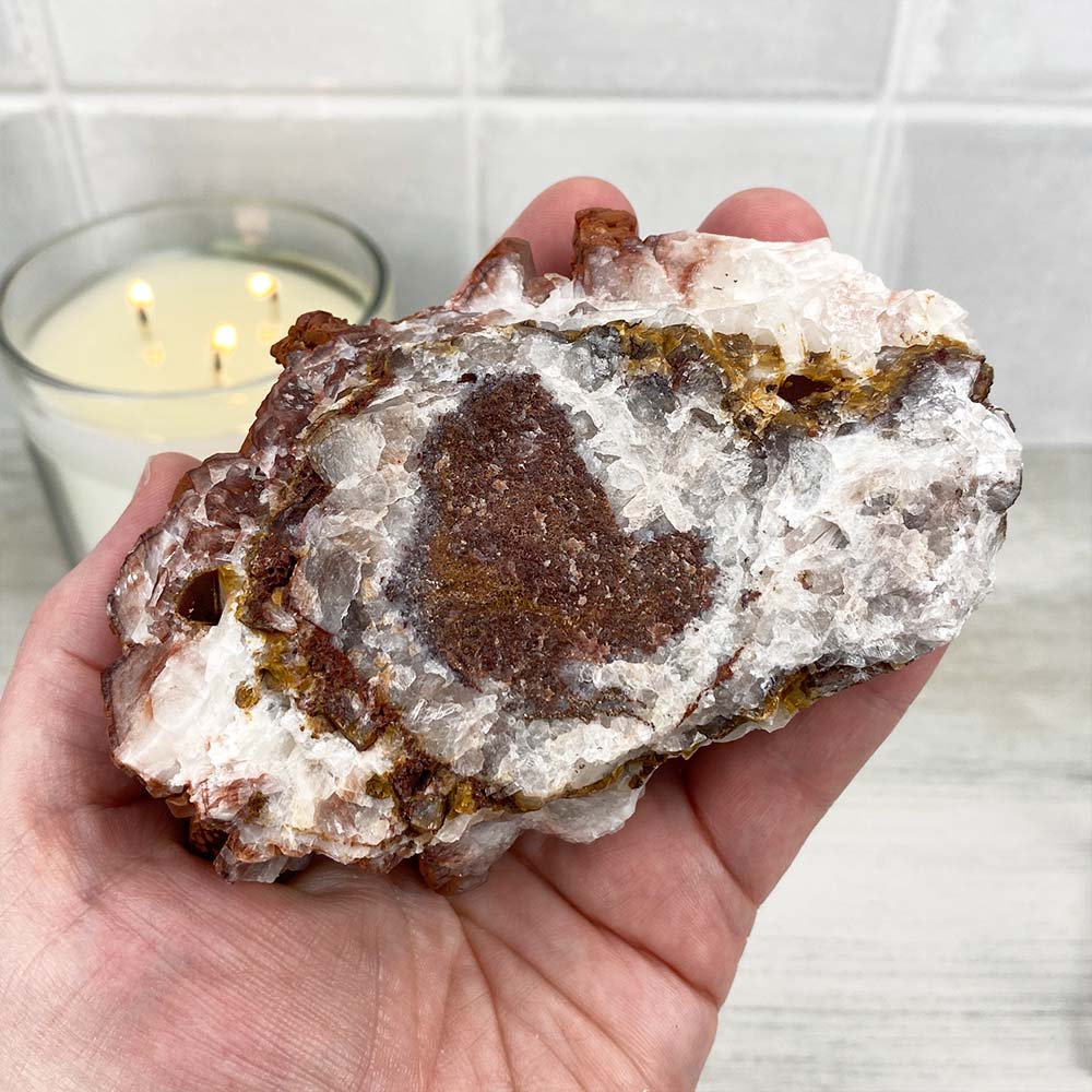 Lenticular (Red Pagoda) Calcite Specimen