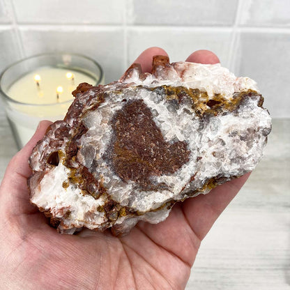 Lenticular (Red Pagoda) Calcite Specimen