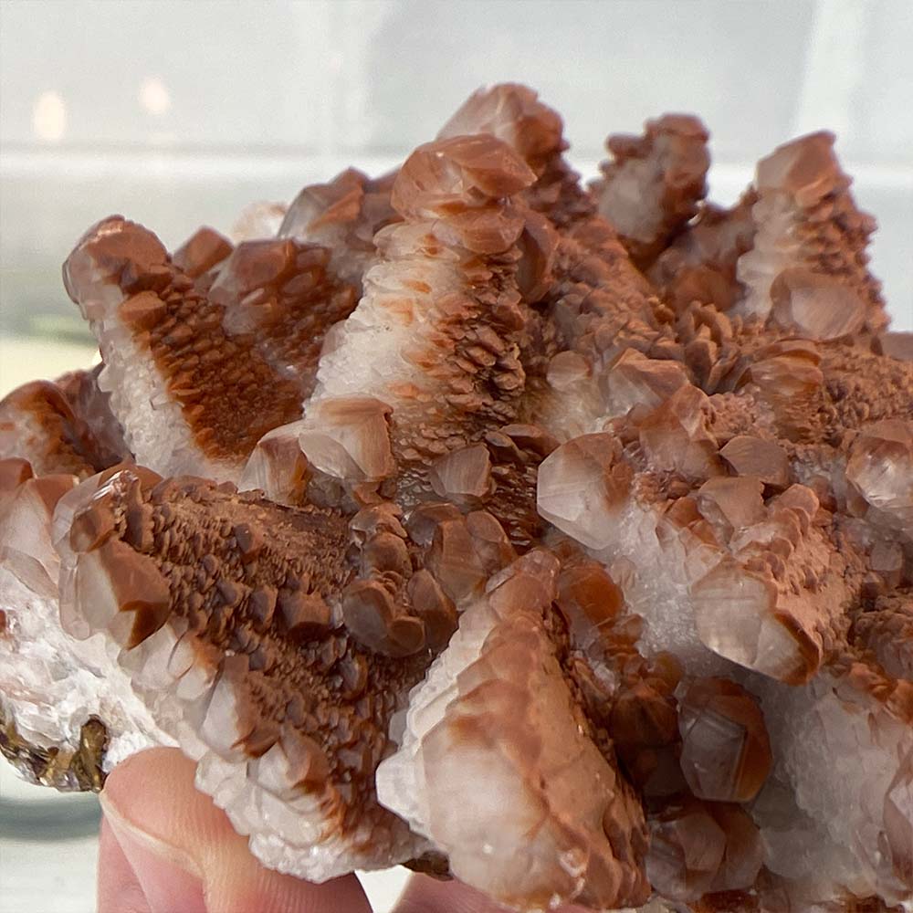 Lenticular (Red Pagoda) Calcite Specimen
