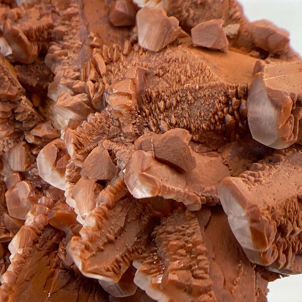 Lenticular (Red Pagoda) Calcite Specimen