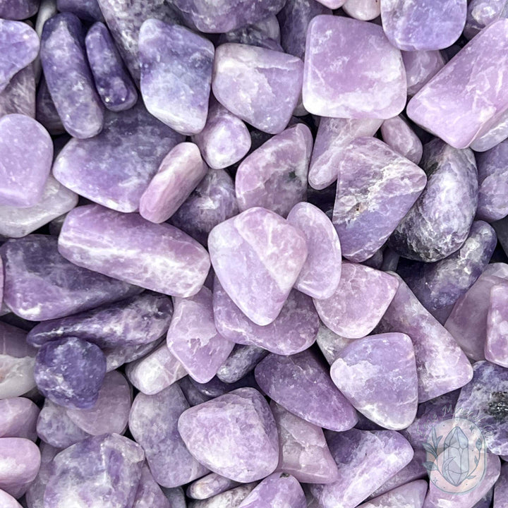 Polished Lepidolite Stone Chips