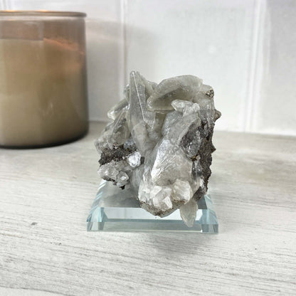 Linwood Mine Calcite Crystal Cluster Specimen