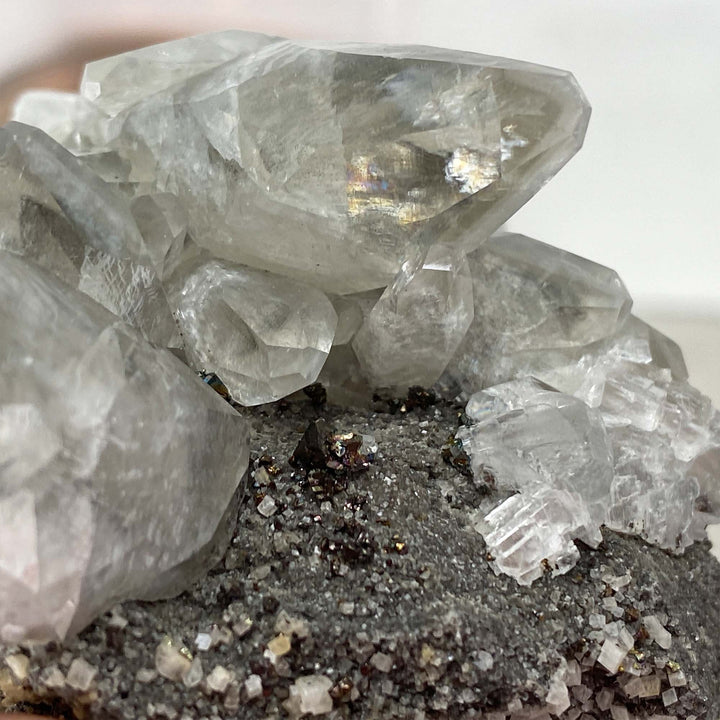 Linwood Mine Calcite Crystal Cluster Specimen