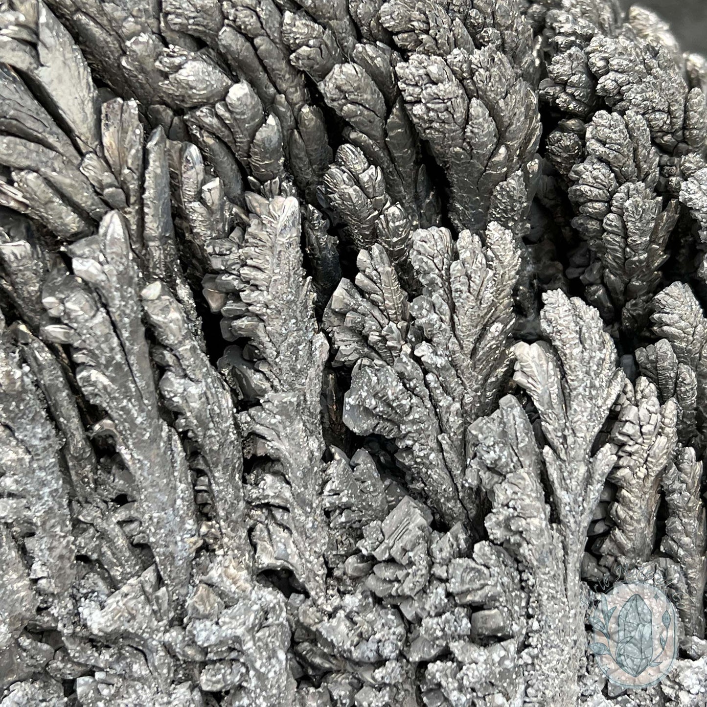 Large Raw Silver Magnesium Mineral Display Specimen