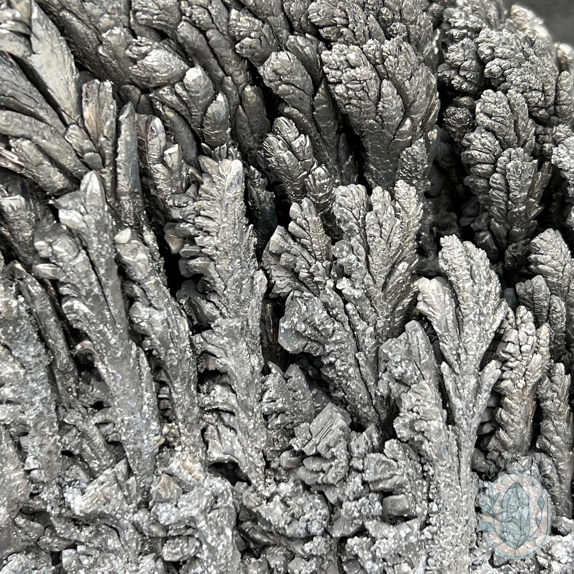 Large Raw Silver Magnesium Mineral Display Specimen
