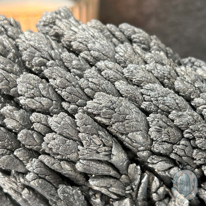 Large Raw Silver Magnesium Mineral Display Specimen