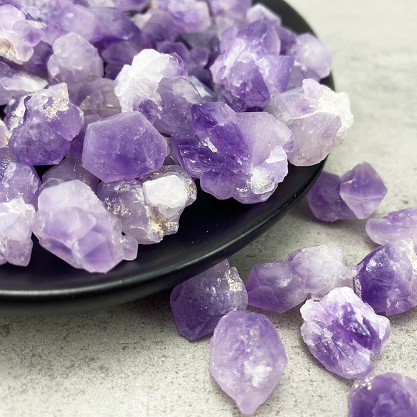 Small Sized Rough Amethyst Clusters