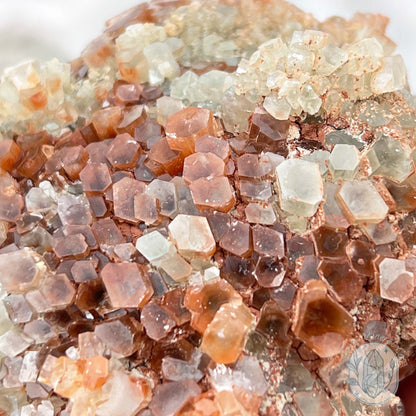 Large Moroccan Aragonite Crystal Cluster Specimen