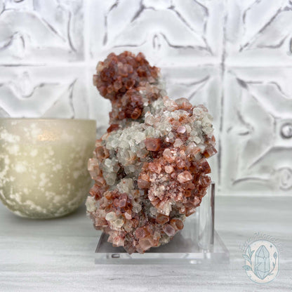 3lb. Large Moroccan Aragonite Crystal Cluster Specimen