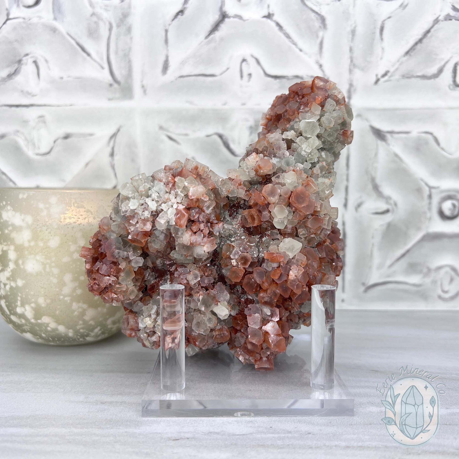 3lb. Large Moroccan Aragonite Crystal Cluster Specimen