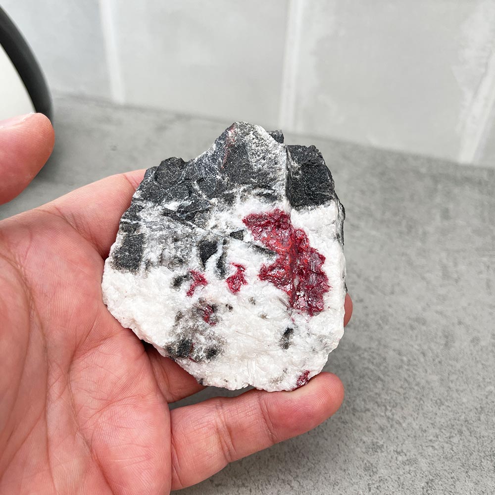 Natural Cinnabar Stone Specimen