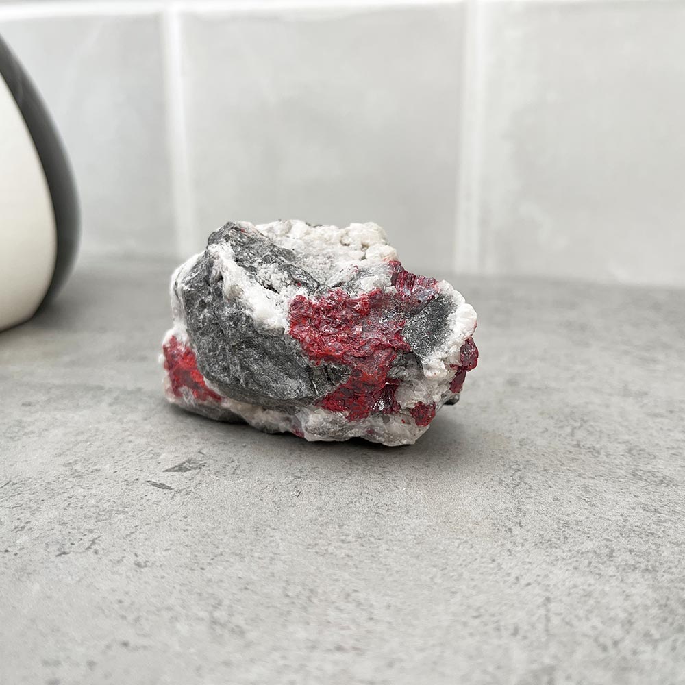 Natural Cinnabar Stone Specimen