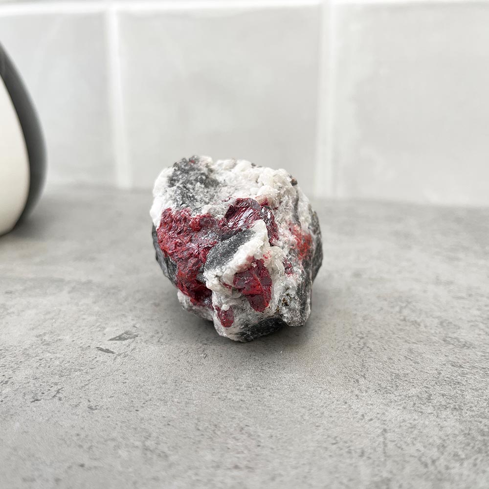 Natural Cinnabar Stone Specimen