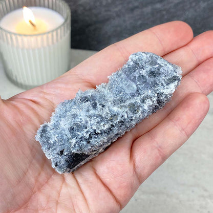 Needle Clear Quartz with Clear Fluorite Specimen