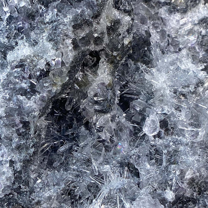 Needle Clear Quartz with Clear Fluorite Specimen