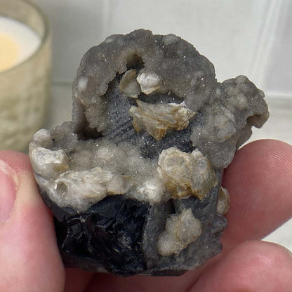 Sphalerite Specimen Hedgehog Carving