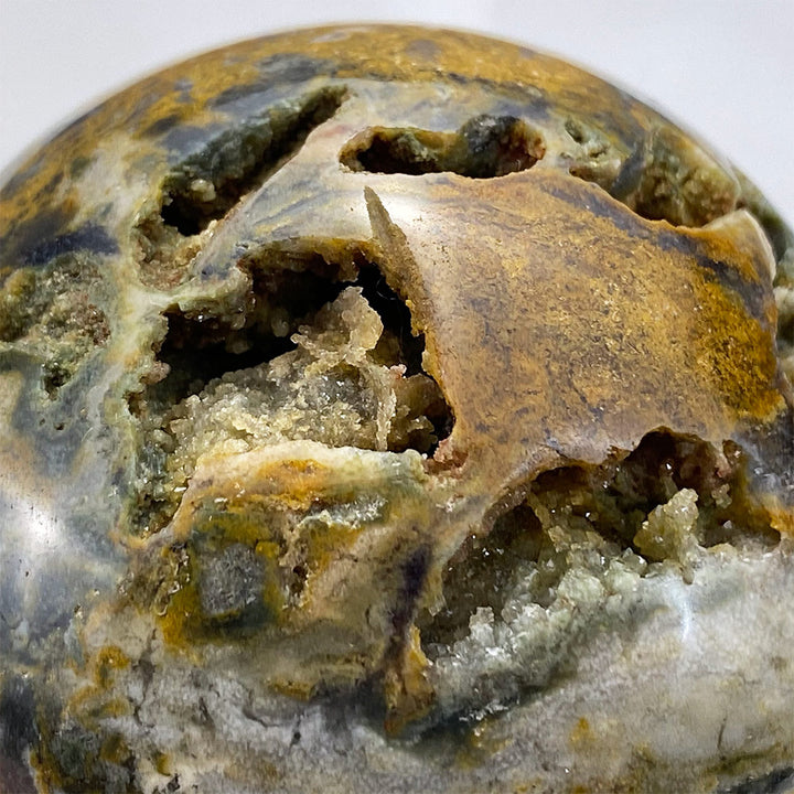 Polished Ocean Jasper Sphere